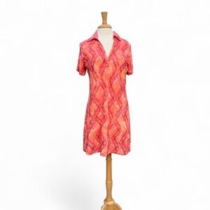 David Cline Bright & Cheery Midi Dress With A Retro Vibe
